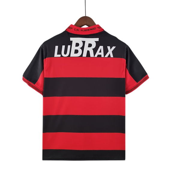 Camisa Retrô Flamengo Home 1992/93 Masculino - Preto e Vermelho