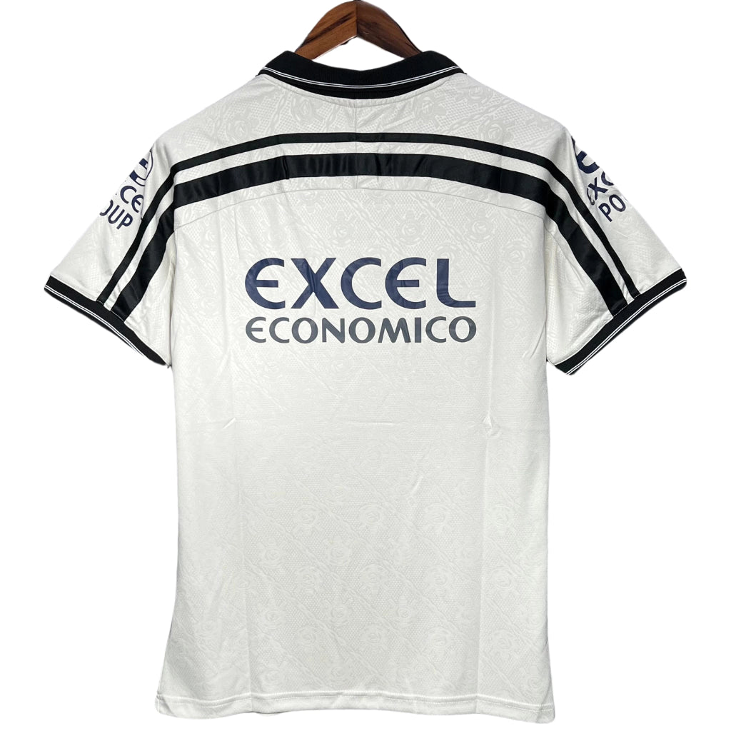 Camisa Corinthians Retrô 1998 Home Penalty Masculina - Preta e Branca