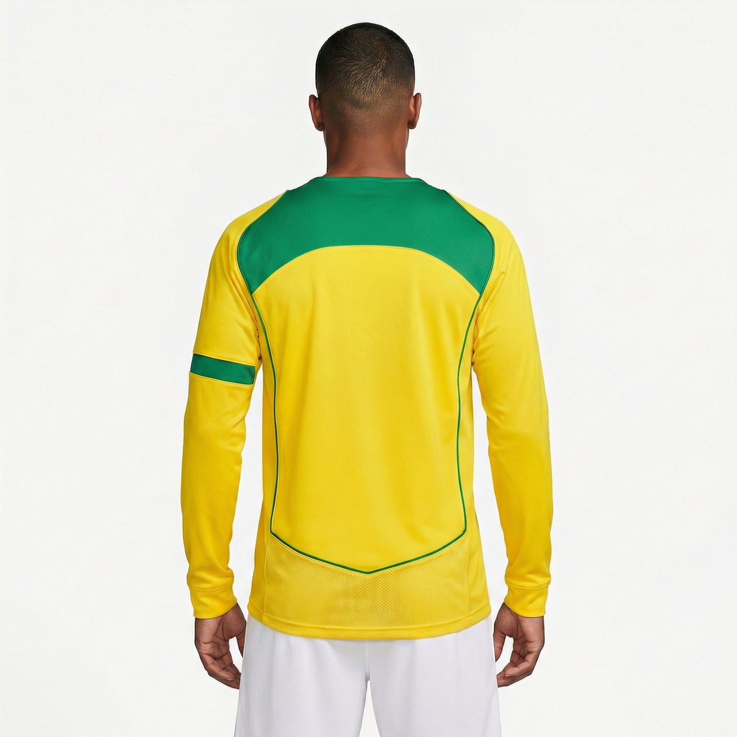 Camisa Nike Retrô Brasil 2004 I Manga longa