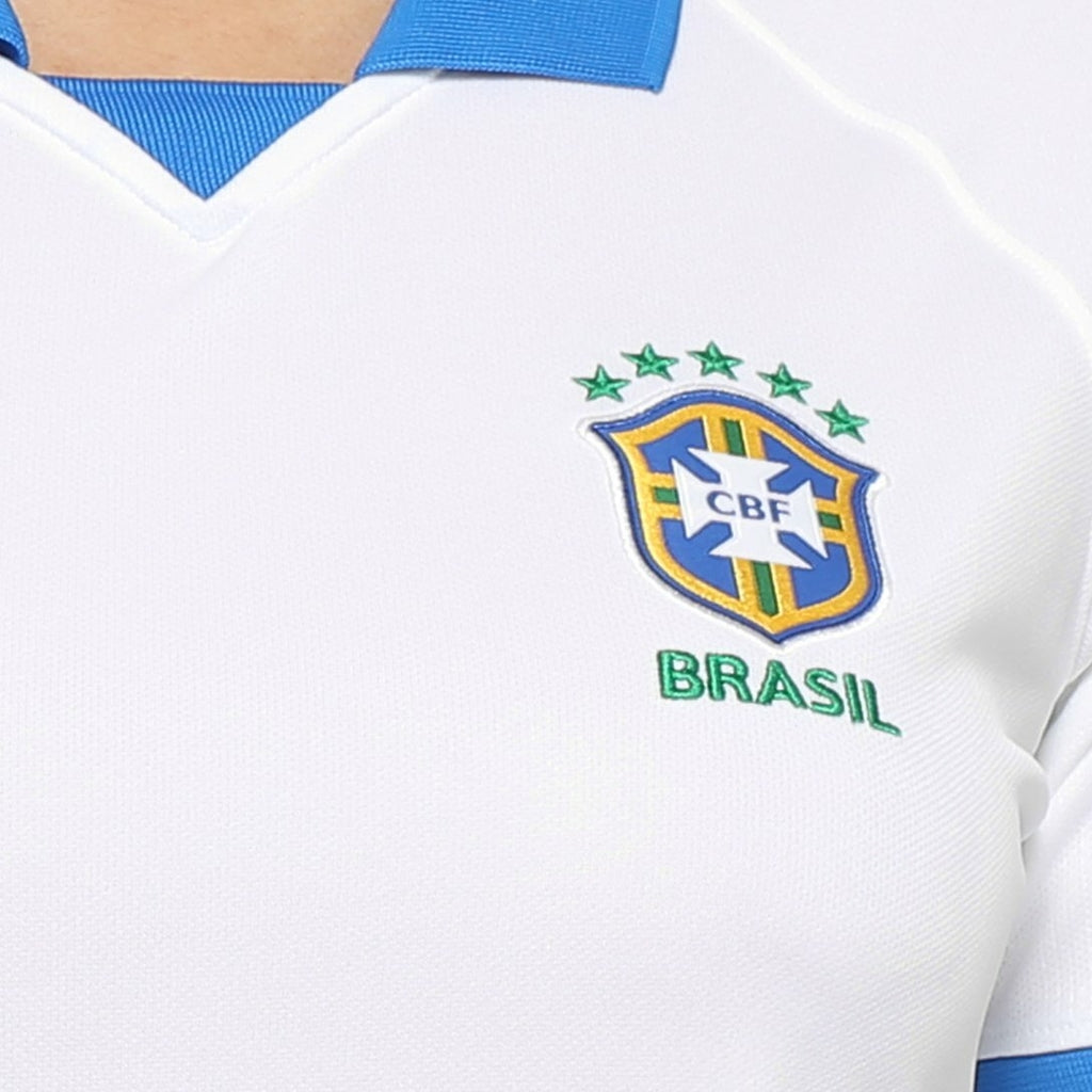 Camisa Retrô Seleção Brasil 2019/20 Third Feminino - Branco