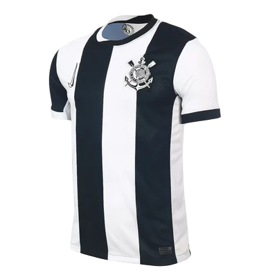 Camisa Corinthians Third 24/25 Nike Torcedor Masculino - Preto e Branco