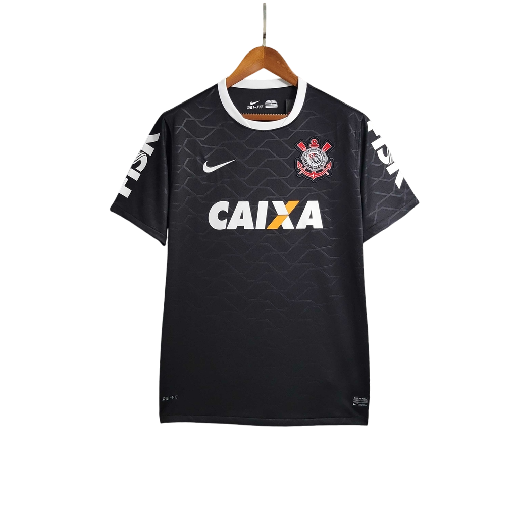 Camisa Corinthians Retrô 2012 Home NIke Masculina - Preto