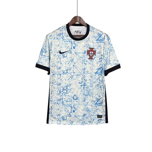Camisa Portugal Away 24/25 s/n° Torcedor Nike Masculino - Azul claro
