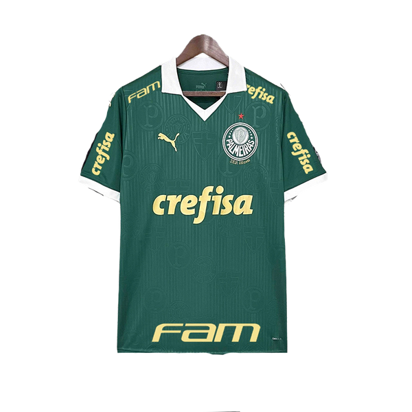Camisa Palmeiras 2024/25 - Patrocínios e Patchs - Torcedor Masculina - Verde