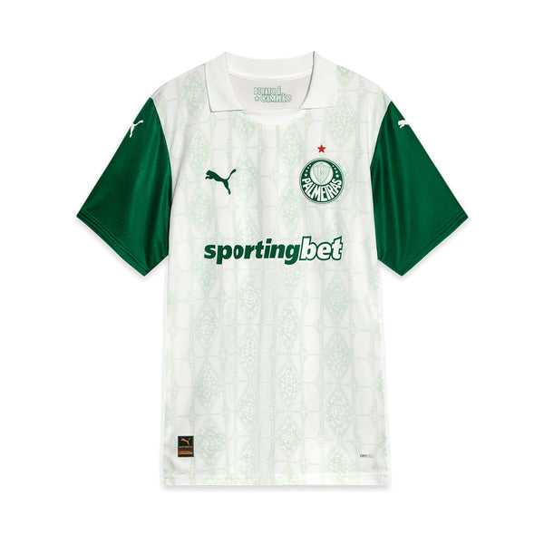 Camisa Palmeiras Away 25/26 s/n° Puma Jogador Masculino - Branco