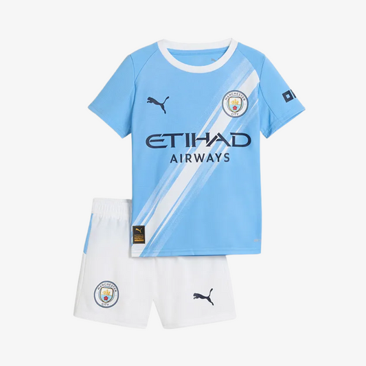 Conjunto Infantil Puma Manchester City 2025/26 I