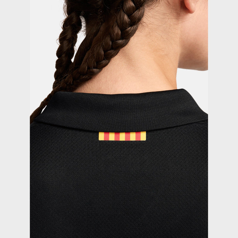 Camisa Barcelona Third 24/25 Nike Torcedor Feminina - Preta