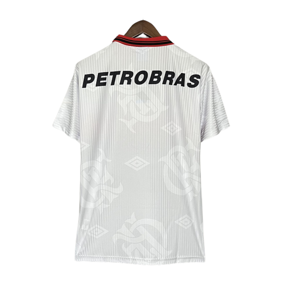 Camisa Retrô Flamengo Away 1997/98 Masculino - Branco