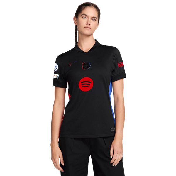Camisa Barcelona Third 24/25 Nike Torcedor Feminina - Preta