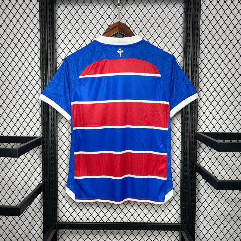 Camisa Fortaleza Home 24/25 Volt Torcedor Masculino - Azul e Vermelha