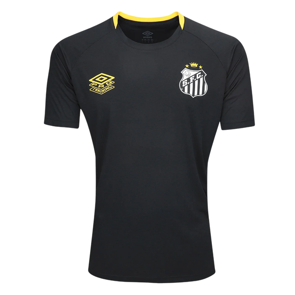 Camisa Santos Treino 25/26 Umbro Torcedor Masculino - Preto