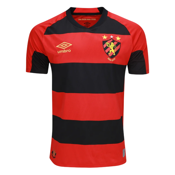 Camisa Sport Home 24/25  Umbro Torcedor Masculino  - Vermelho e Preto