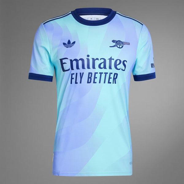 Camisa Arsenal Third 24/25 s/n° Torcedor Adidas Masculina - Azul