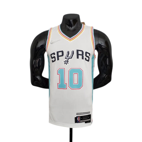 regata NBA Regata San Antonio Spurs Masculina - Branca
