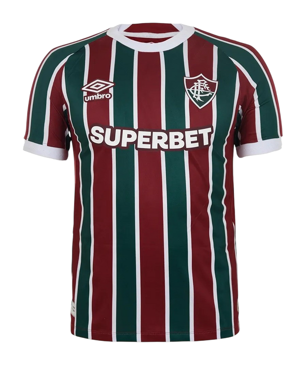 Camisa Fluminense 25/26 Home Umbro Masculino Torcedor - Listrado