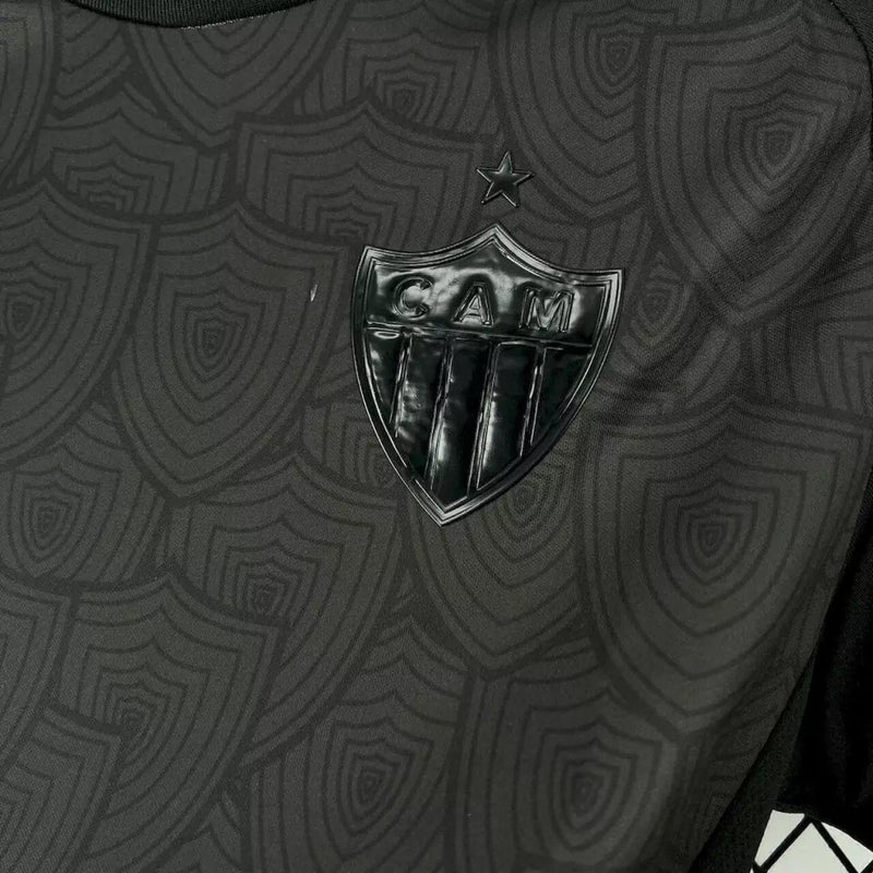 Camisa Atletico Mineiro 25/26 Adidas Torcedor Masculina - All Black