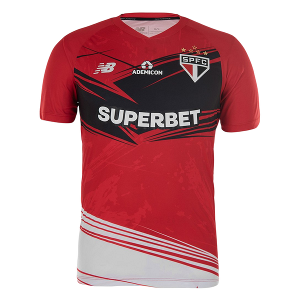 Camisa São Paulo 25/26 Goleiro New Balance - Vermelho
