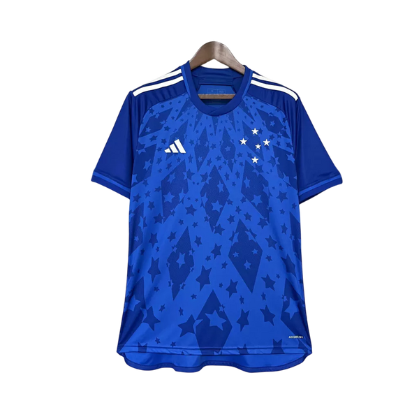 Camisa Cruzeiro Home 24/25 Adidas Torcedor Masculino - Azul