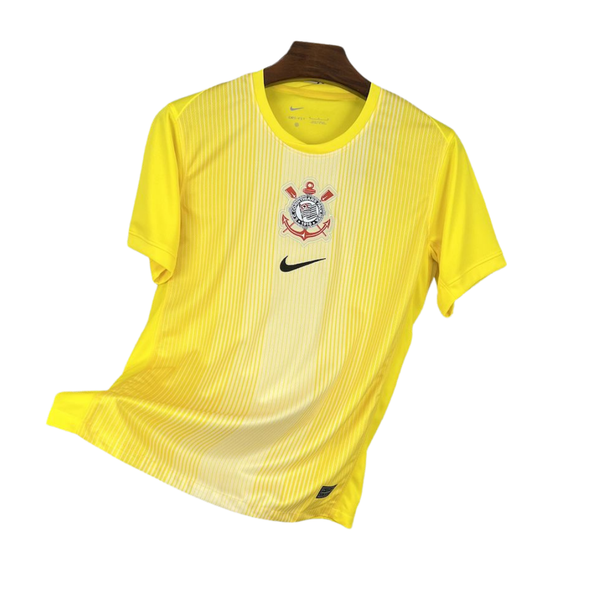 Camisa Corinthians 25/26 Goleiro Nike Masculino  - Amarelo