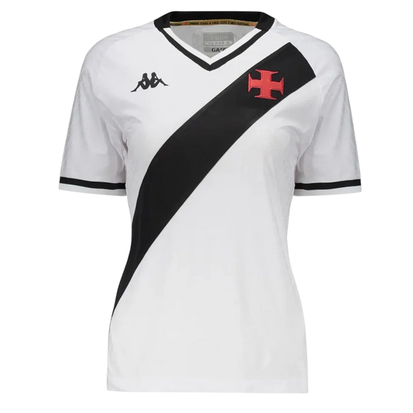 Feminina Vasco da Gama 25∕26 Away - Branco e Preto