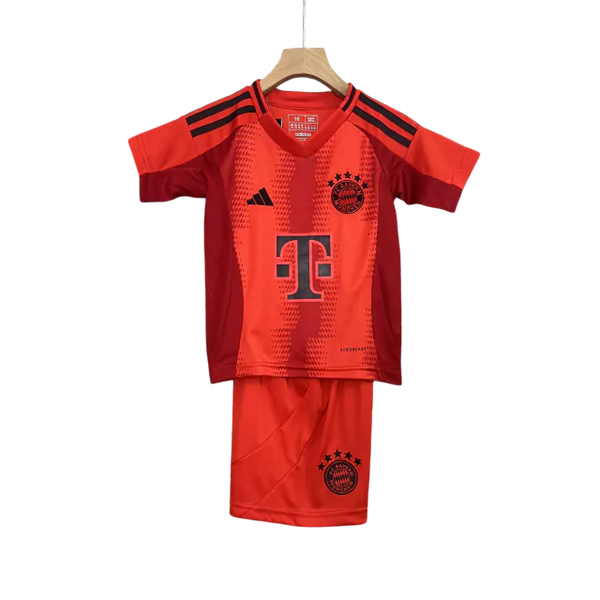 Conjunto Infantil Bayern de Munique 24/25 Home Adidas - Vermelho