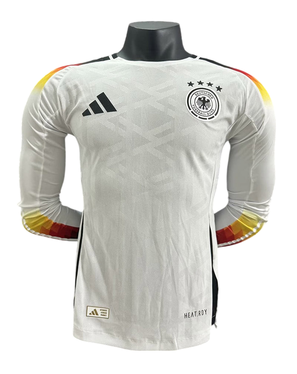 Camisa Alemanha 24/25 Home Versão Jogador com Patch - Manga Longa