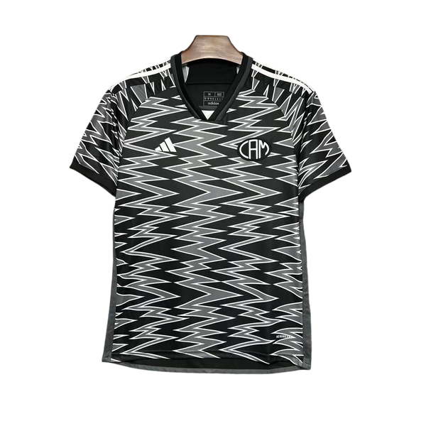 Camisa Atletico Mineiro Third 24/25 Adidas Torcedor Masculina - Preta e Cinza