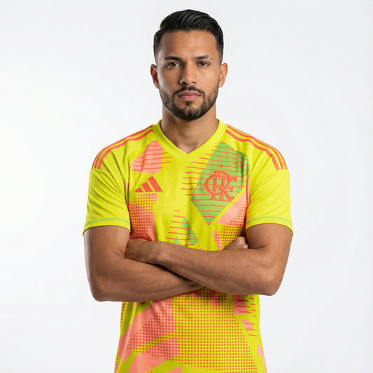 Camisa Adidas Flamengo 2025/26 I Goleiro