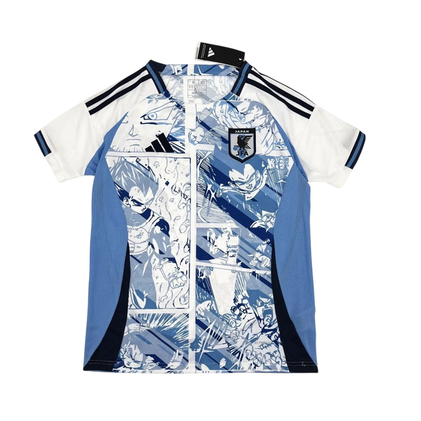 Camisa Japão Dragon Ball 24/25 - Torcedor Masculina - Branco e Azul