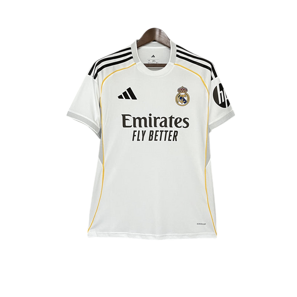 Camisa Real Madrid Home 25/26 s/n° Torcedor Masculino - Branco