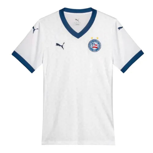 Camisa Bahia Home 25/26 Puma Torcedor Feminina - Branco