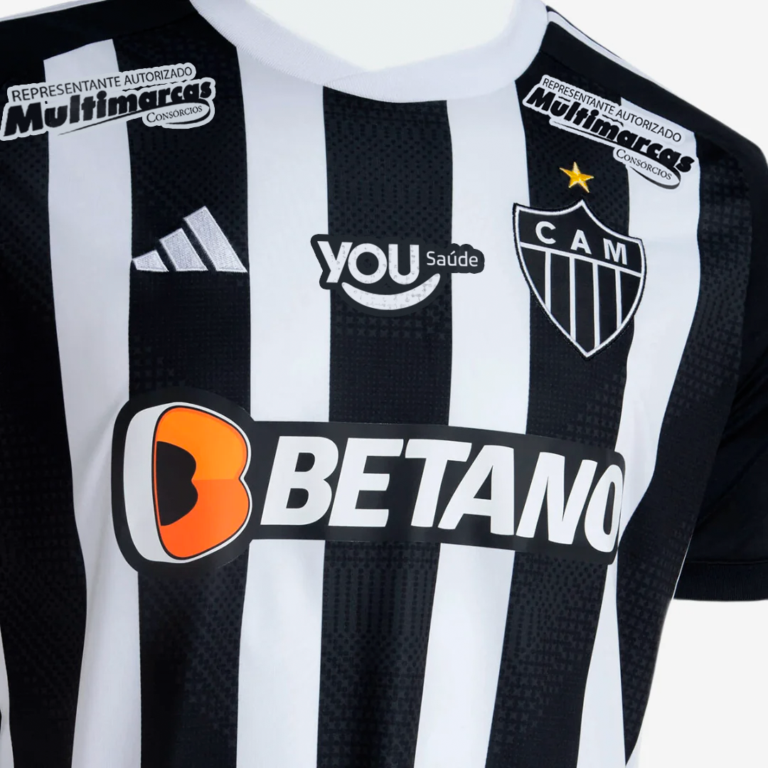 Camisa adidas Atlético Mineiro 2024/25 I Com Patrocínio - [product_category] | Arquibancada Esportes
