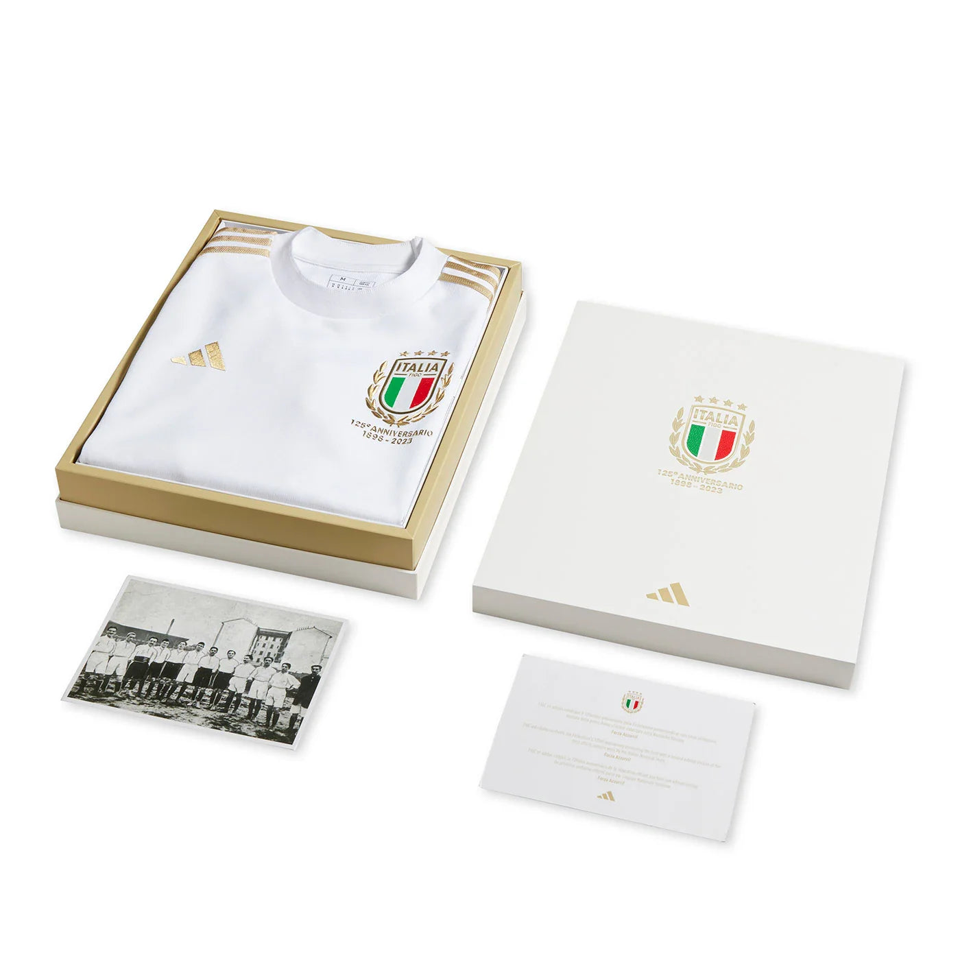 Camisa adidas Itália 125th Anniversary - [product_category] | Arquibancada Esportes