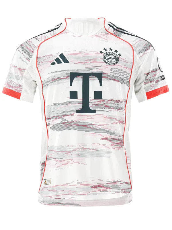 Camisa Bayern de Munique Away 25/26 Adidas Masculina - Branco