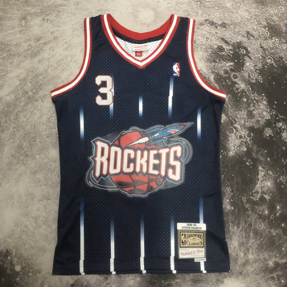 Camisa NBA Rockets Francis 3 - Azul Escuro