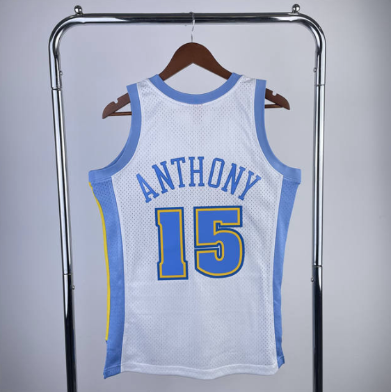 Camisa NBA Nuggets Anthony 15 - Azul