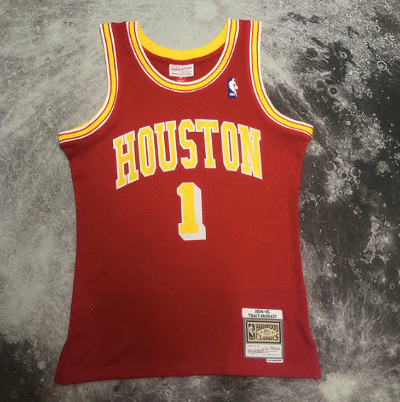 Camisa NBA Bouston Mc Grady 1 - Vermelha