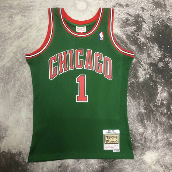 Camisa NBA Chicago Rose 1 - Verde