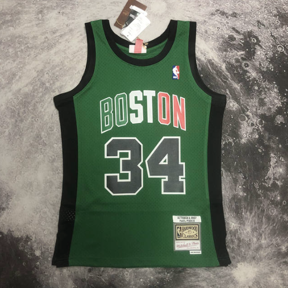 Camisa NBA Bouston Pierce 34 - Verde