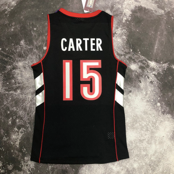 Camisa NBA Raptors Carter 15 - Preta