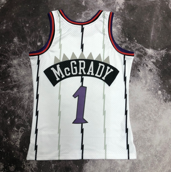 Camisa NBA Raptors Mc Grady 1 - Branca