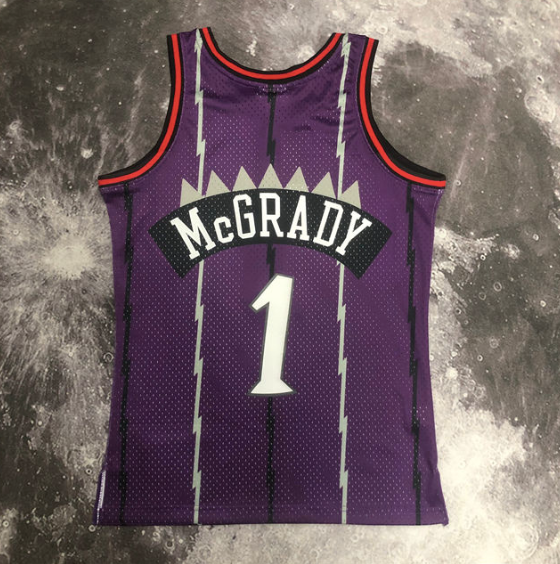 Camisa NBA Raptors Mc Grady 1 - Roxa