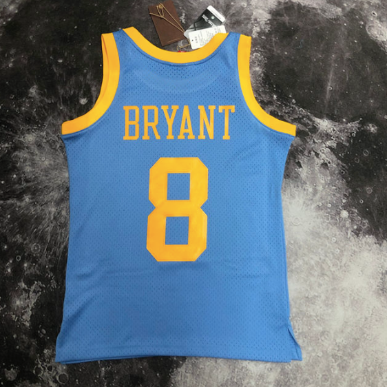 Camisa NBA Lakers Bryant 8 - Azul