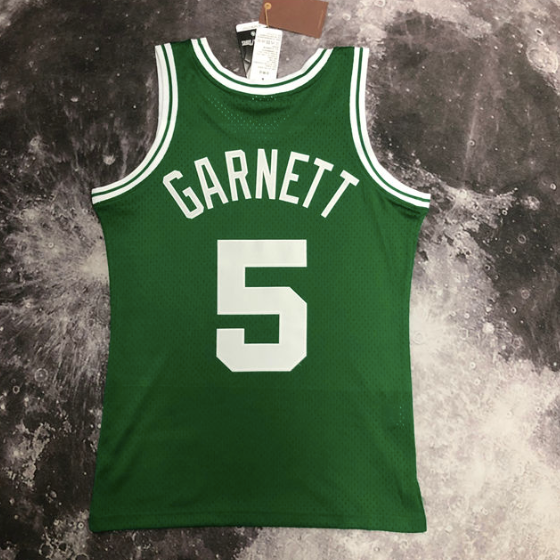 Camisa NBA Celtics Garnett 5 - Verde