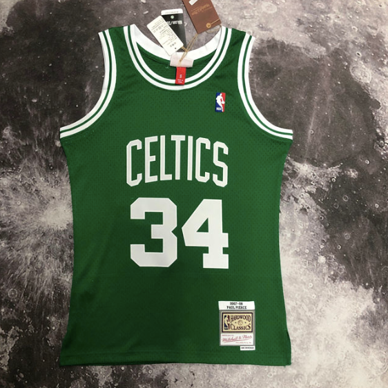 Camisa NBA Celtics Pierce 34 - Verde
