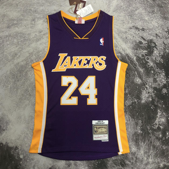 Camisa NBA Lakers Bryant 24 - Roxa