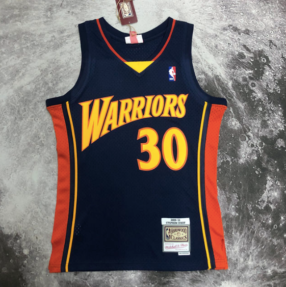 Camisa NBA Warriors Curry 30 - Azul
