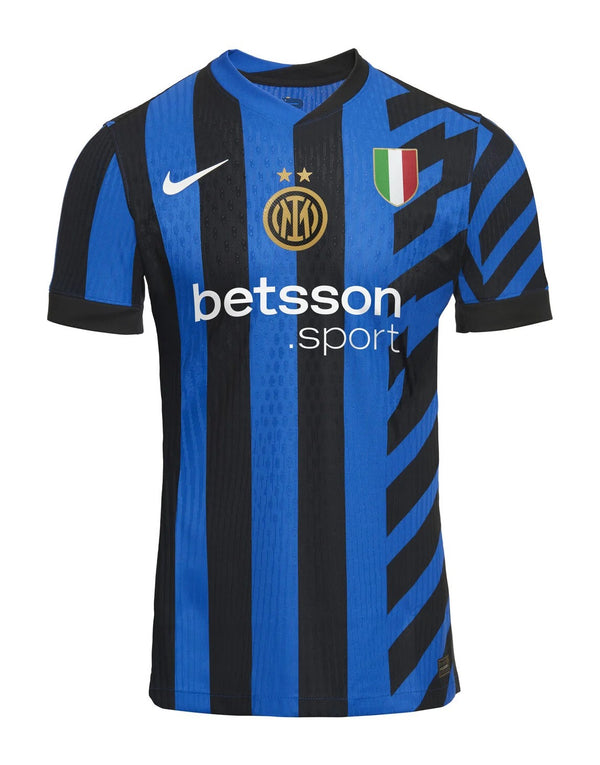 Camisa Inter de Milão 24/25 Home Nike Torcedor - Azul e Preta