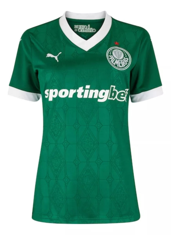 Camisa Palmeiras 25/26 Home Puma Feminina Torcedor - Verde