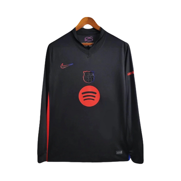 Camisa Barcelona 2024/25 Home - Manga Longa